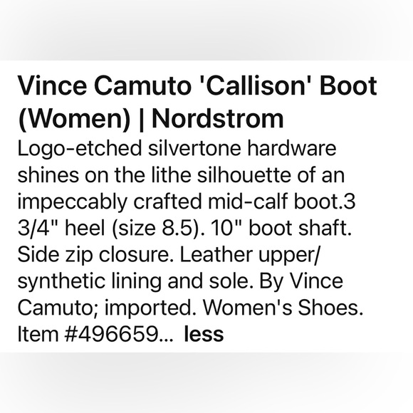 Vince Camuto Callison boot (8M) - Picture 15 of 15